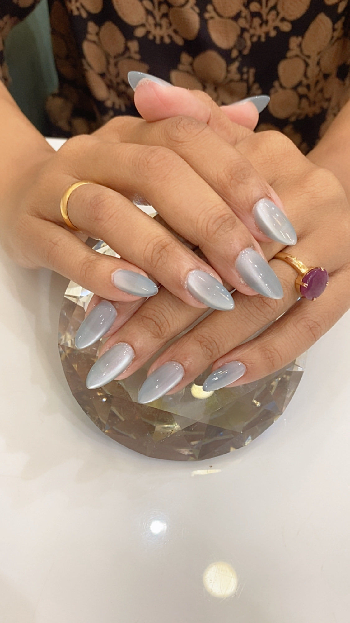 Silver Cat Eye Extensions
