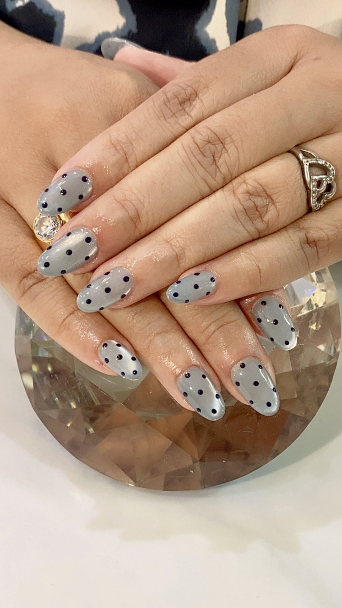 Polka Dot Nail Art